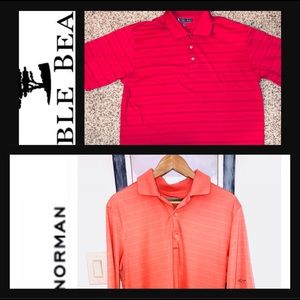 Men’s golf polos Pebble Beach / Greg Norman